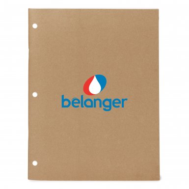 3-HOLE PUNCHED ECO NOTEBOOK