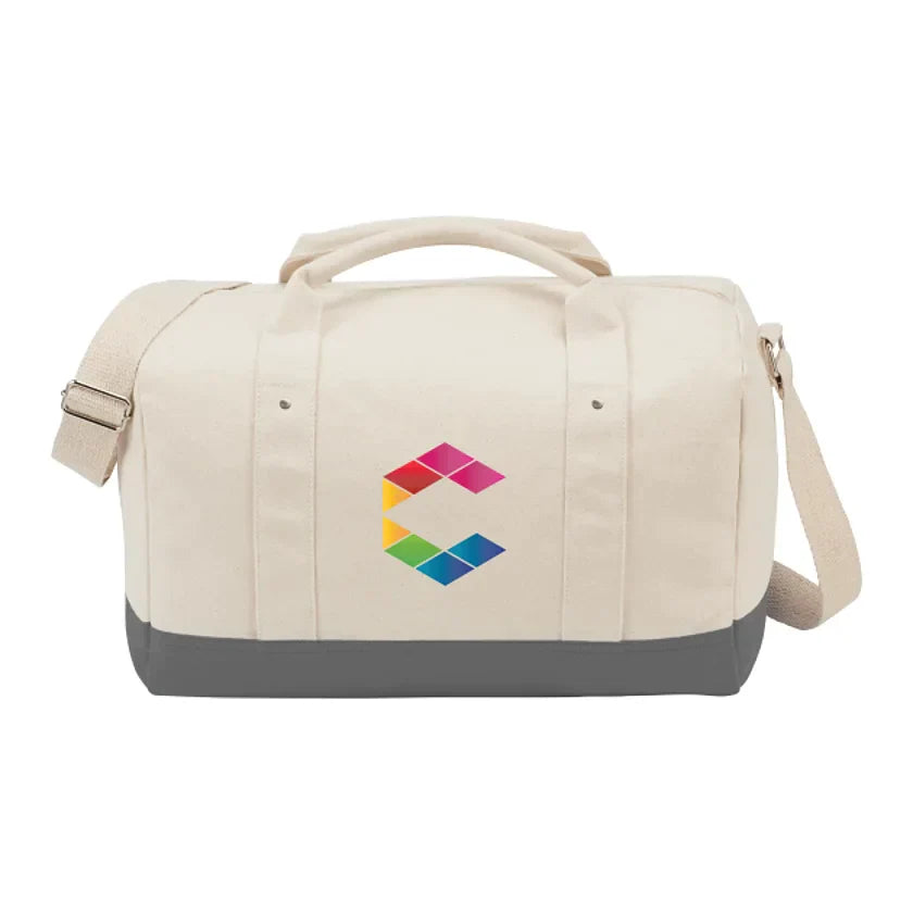 Belair 17" Cotton Canvas Duffel
