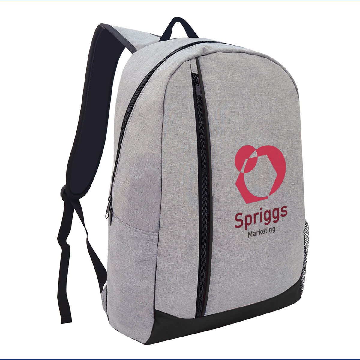 HANCOCK HEATHERED LAPTOP BACKPACK