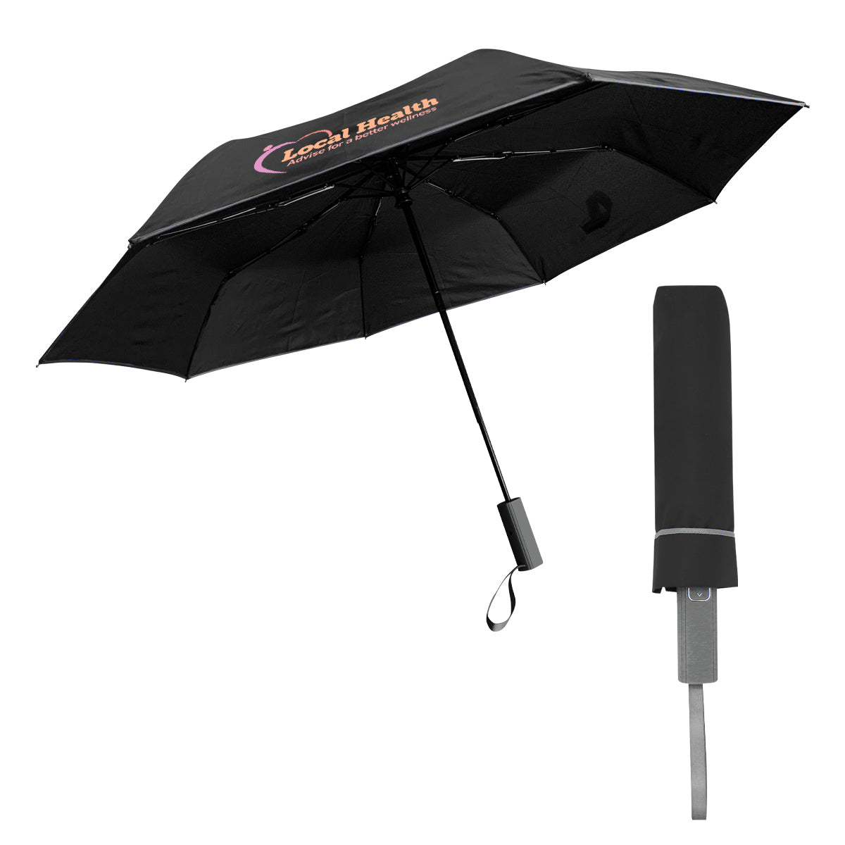 46" ARC TEMPLETON TELESCOPIC UMBRELLA
