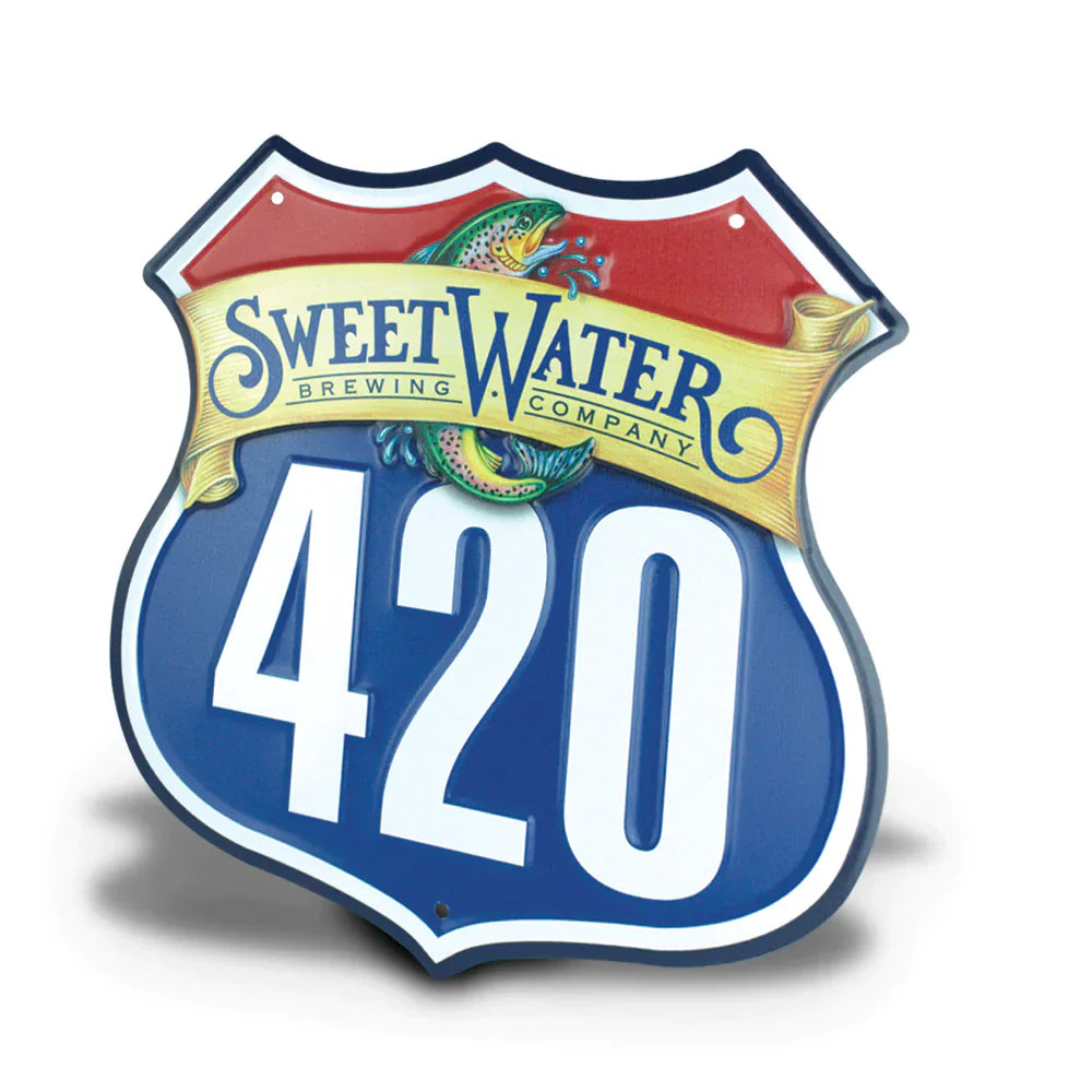 Embossed Aluminum Interstate and Route Shield Signs