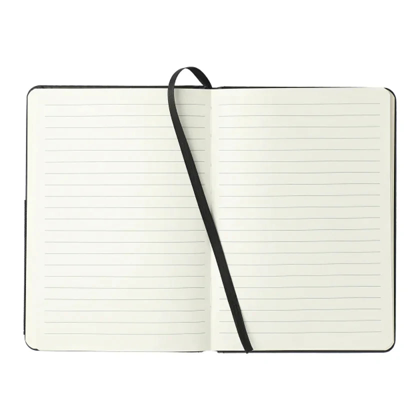 5" X 7" ELASTIC PHONE POCKET NOTEBOOK