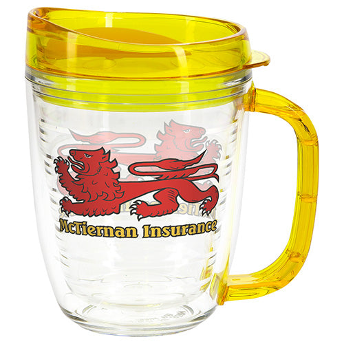 Lakeshore 12 oz Tritan™ Mug with Translucent Handle + Lid
