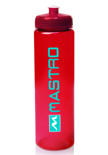 32 Oz. Poly-Clear Plastic Water Bottles