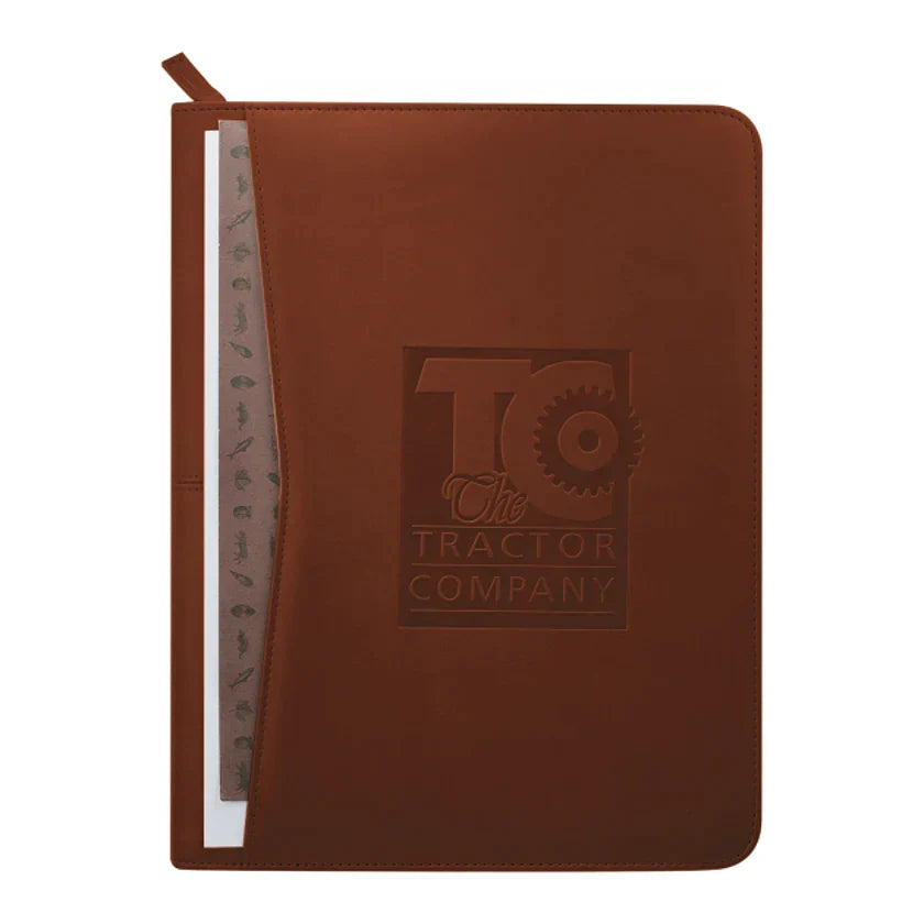 Pedova™ Zippered Padfolio