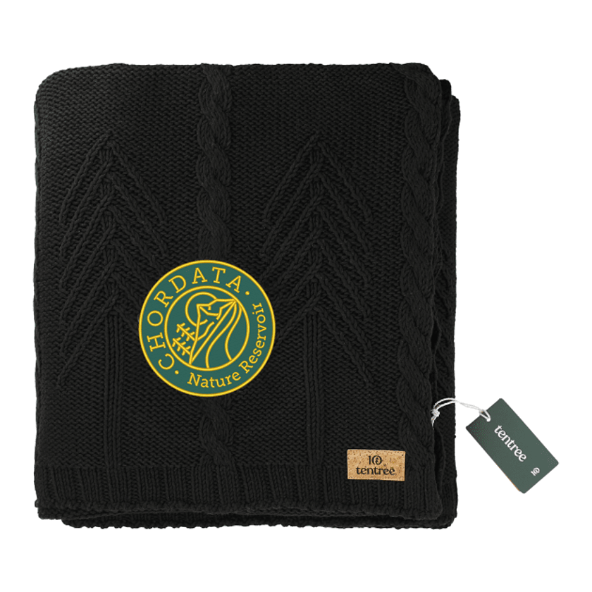 Tentree Organic Cotton Cable Blanket