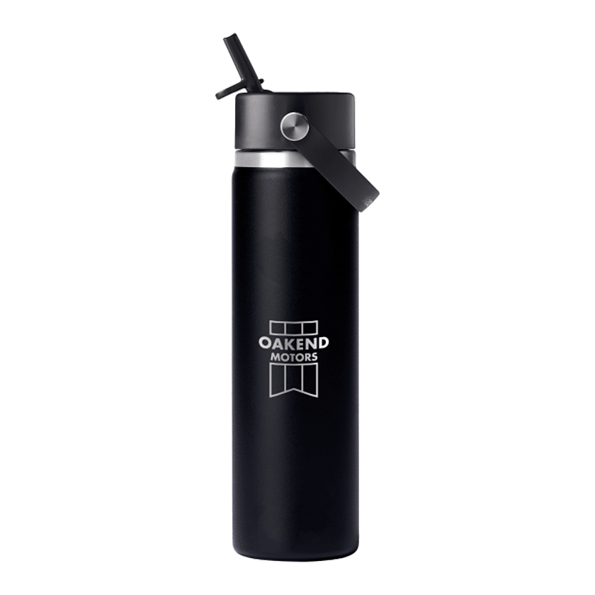 Hydro Flask® Wide Mouth 24oz Bottle with Flex Straw Cap