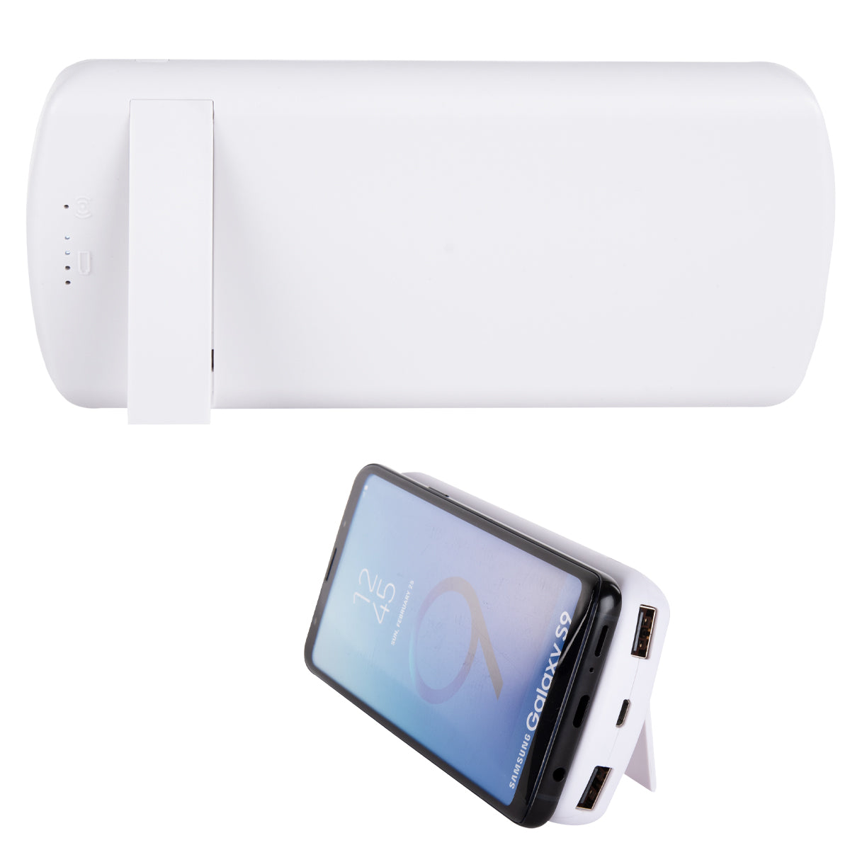 8000 MAH WIRELESS CHARGER PHONE STAND