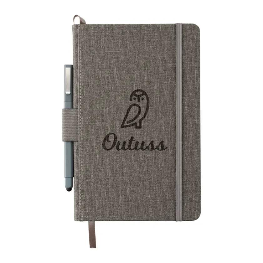 5.5" x 8.5" Heathered Hard Bound JournalBook®