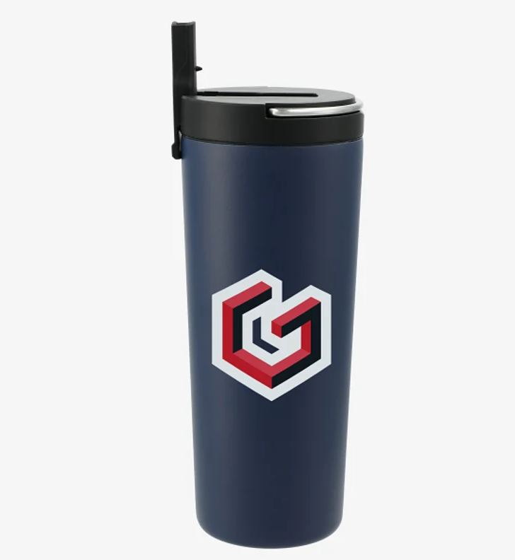 Thor Copper Insulated Tumbler 24oz Straw Lid