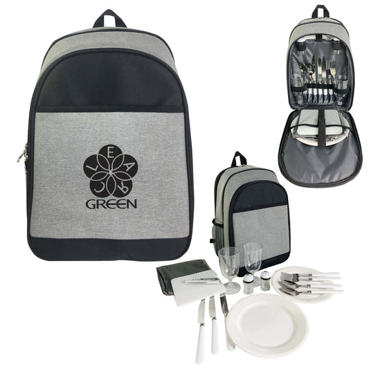 LAKESIDE PICNIC SET COOLER BACKPACK