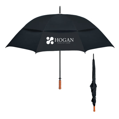 68" Arc Windproof Vented Umbrella