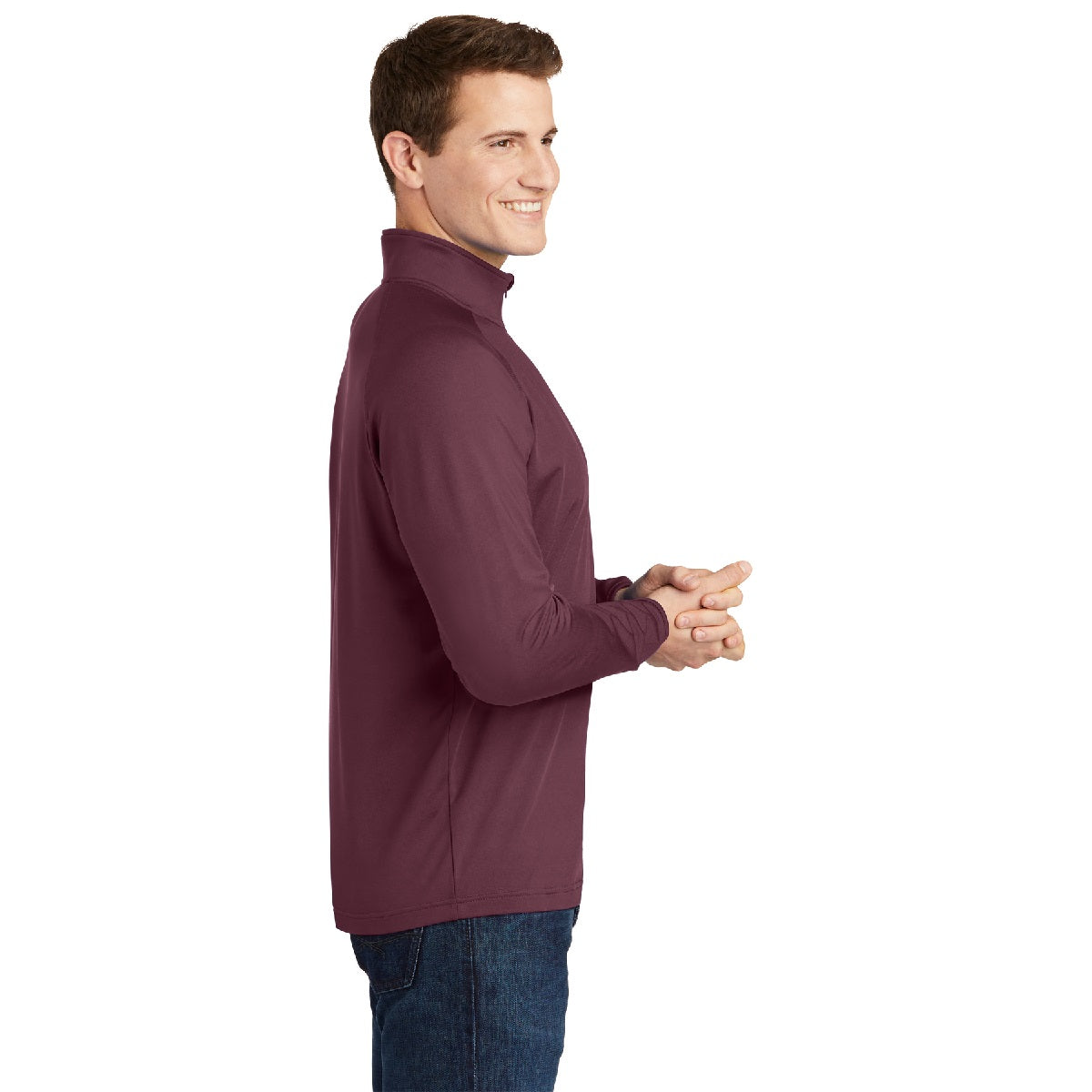 Screen Print Sport-Tek® Sport-Wick® Stretch 1/4-Zip Pullover