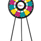 12-slot Floor stand Classic Prize Wheel with Lights