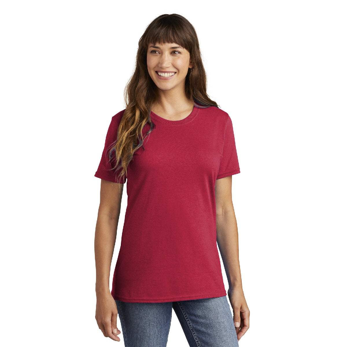 Rush Port & Company® Ladies Core Cotton Tee