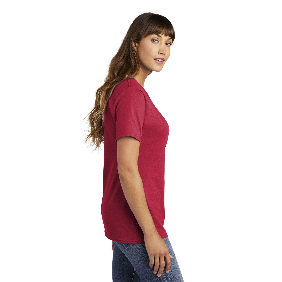 Rush Port & Company® Ladies Core Cotton Tee