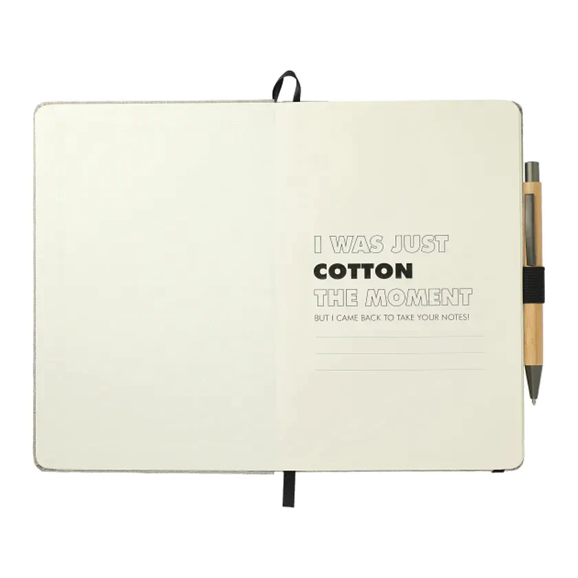 5.5" x 8.5" Recycled Cotton Bound JournalBook® Set