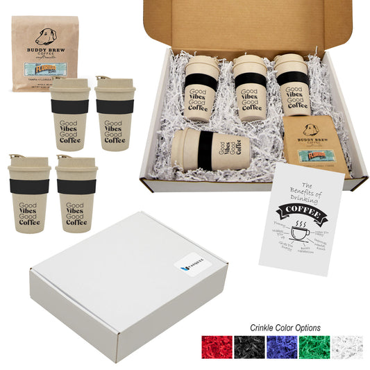 BUDDY BREW COFFEE GIFT SET FOR FOUR