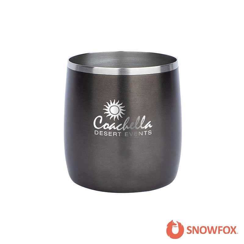 SNOWFOX 11 OZ. VACUUM INSULATED WHISKEY ROCKS TUMBLER