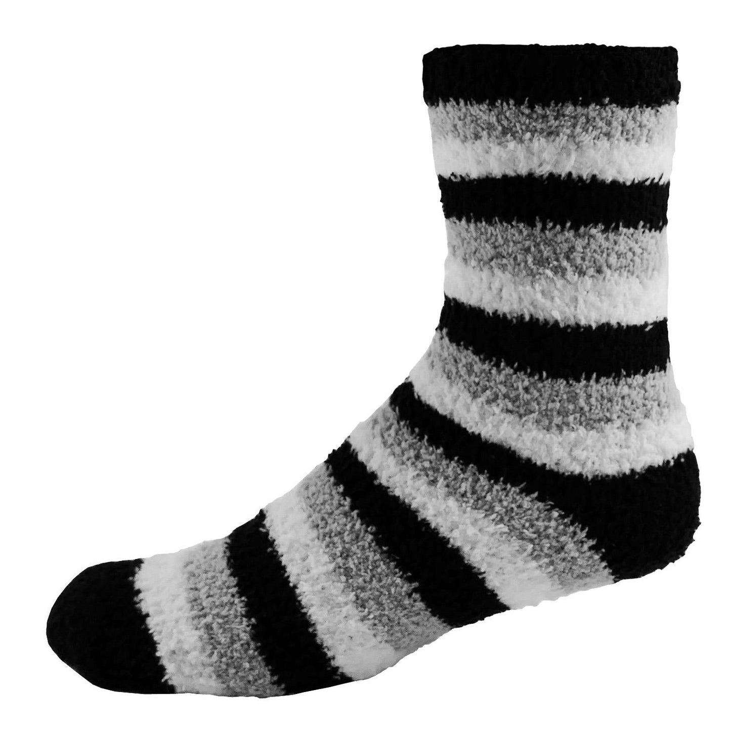 Fashion Fuzzy Feet Crew Socks