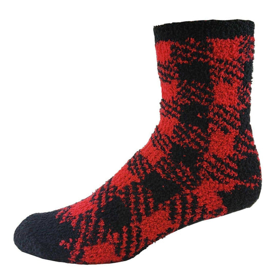 Fashion Fuzzy Feet Crew Socks