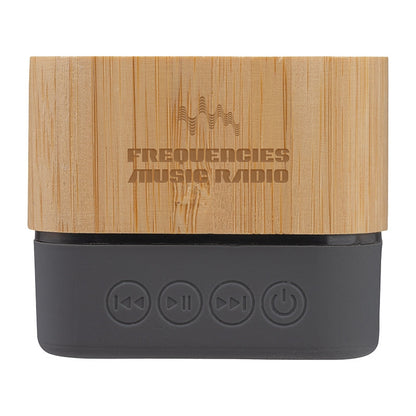 Cadence Bamboo Wireless Light-Up Speaker