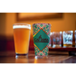 16 Oz Full Color Sublimated Glass Pint