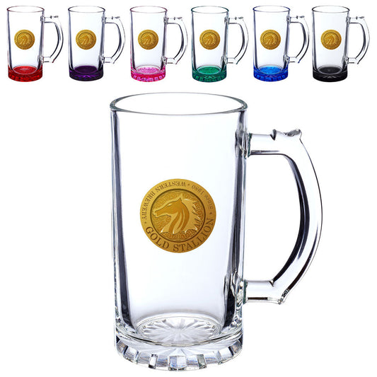 Glass Pint Beer Steins 16oz