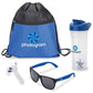 Athletic 4-Piece Fitness Gift Set