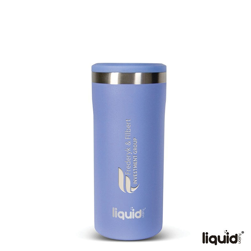 Liquid Fusion® 12 oz. Double Wall, Stainless Steel Skinny Can Cooler