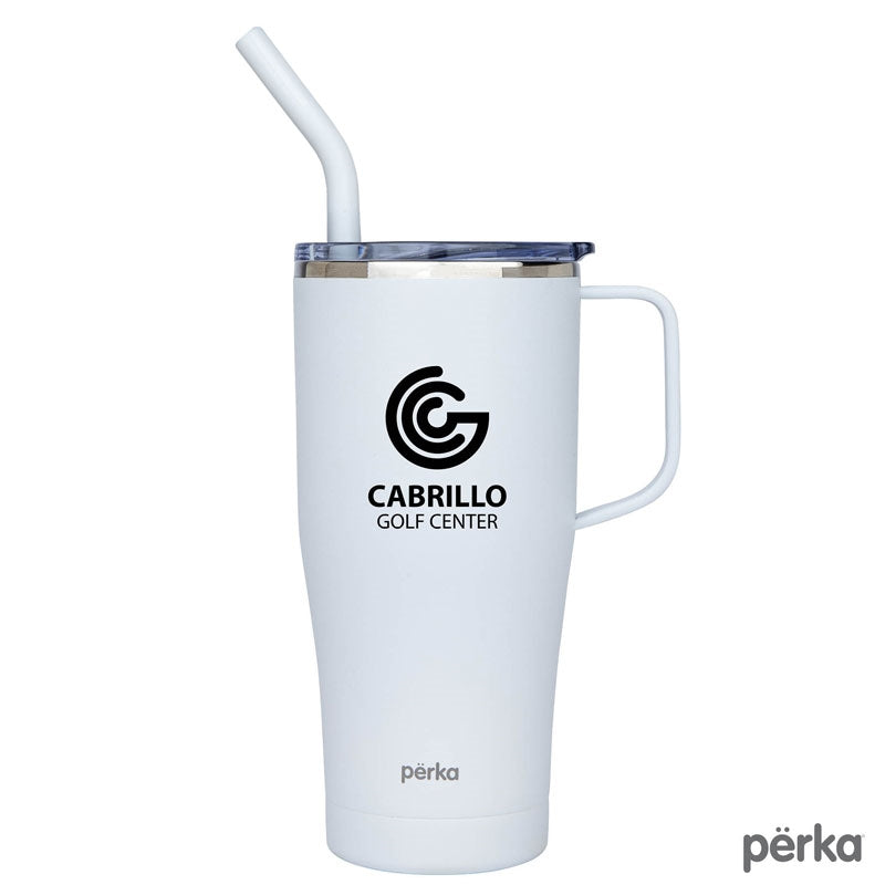 Perka® Clayton 20 oz. Double Wall, Stainless Steel Travel Mug