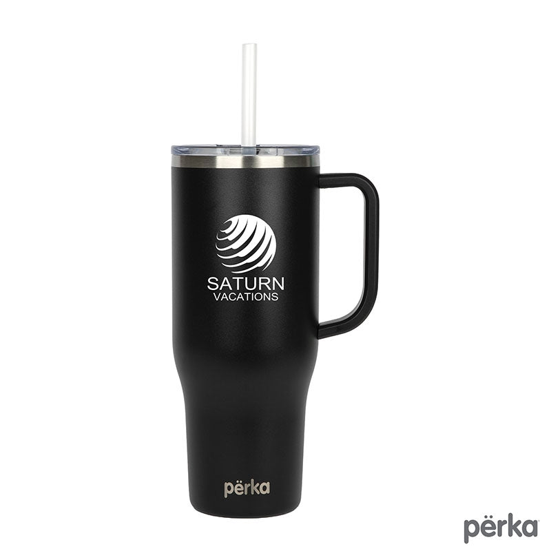 Perka® Kempton 40 oz. Double Wall, Stainless Steel Travel Mug