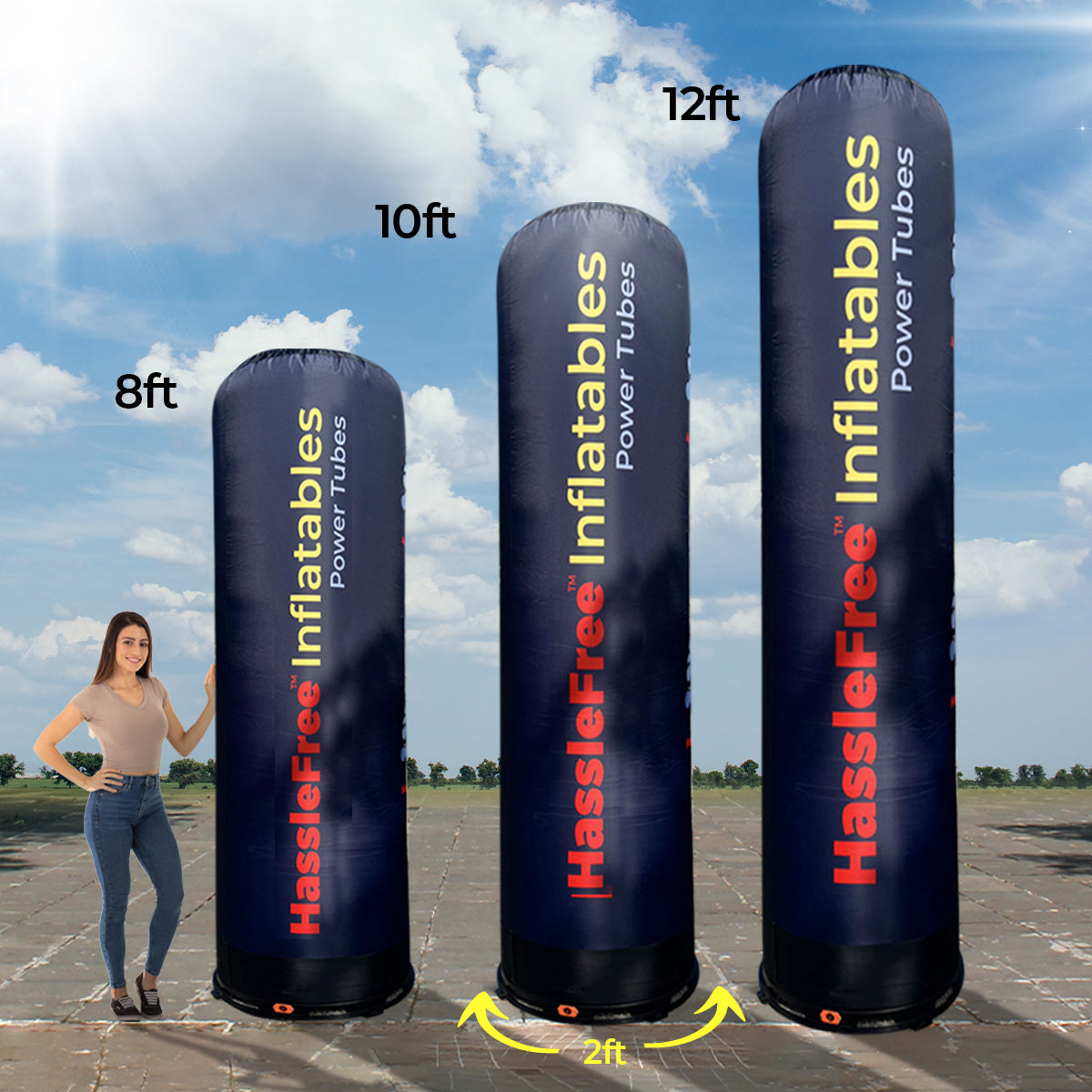 POWER TUBE - 24" DIAMETER (8', 10', or 12' TALL)