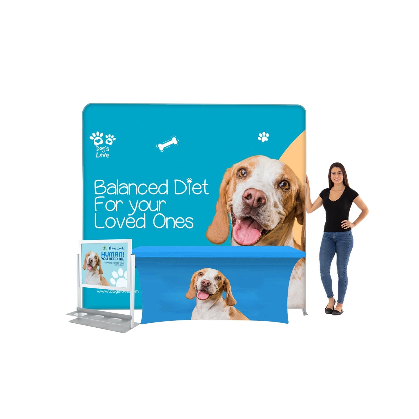 The Indoor Pet Friendly Tradeshow Display