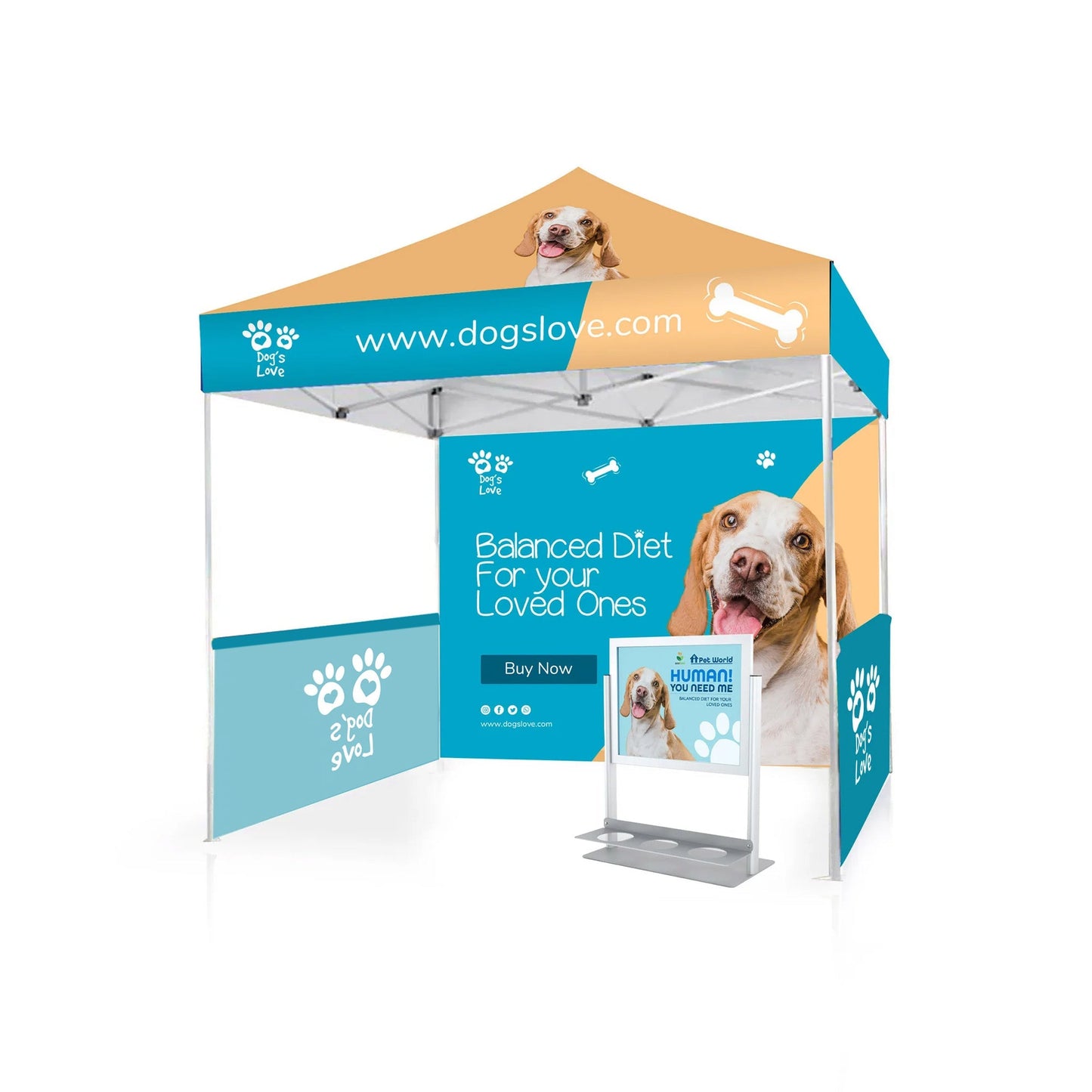 Under the Sun Pet Friendly Tent Kit