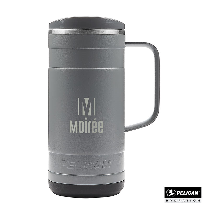 Pelican Ridge™ 18 oz. Recycled Double Wall Stainless Steel Mug