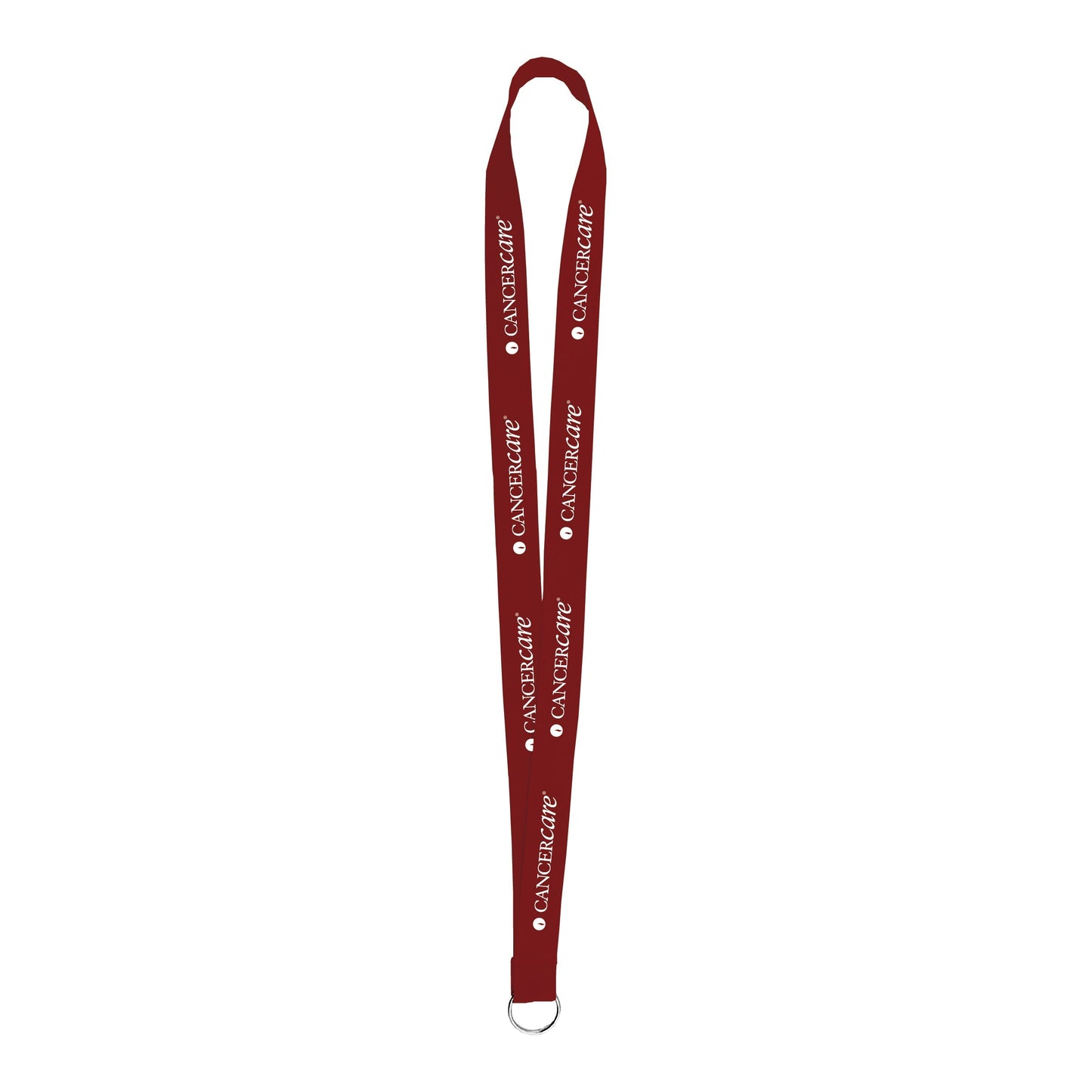 Sewn Screen Printed Polyester Value Lanyard