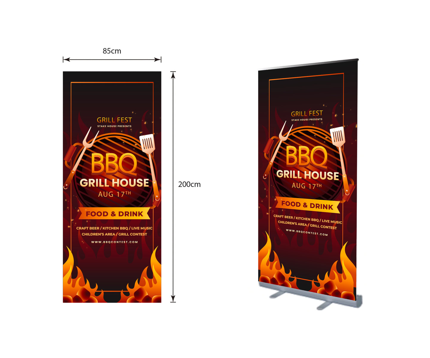 Quality Retractable(Roll Up) Banner Stand