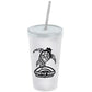 24 oz. Stadium Cup with Straw and Lid