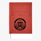 5"X 7" CANVAS POCKET REFILLABLE NOTEBOOK