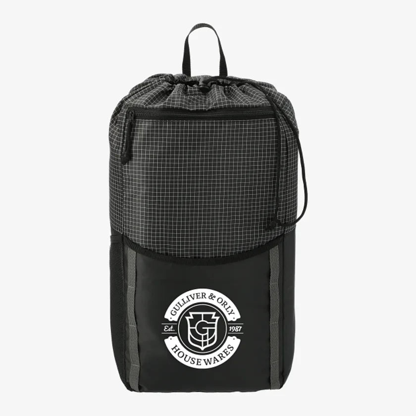 Grid 14L Drawstring Backpack