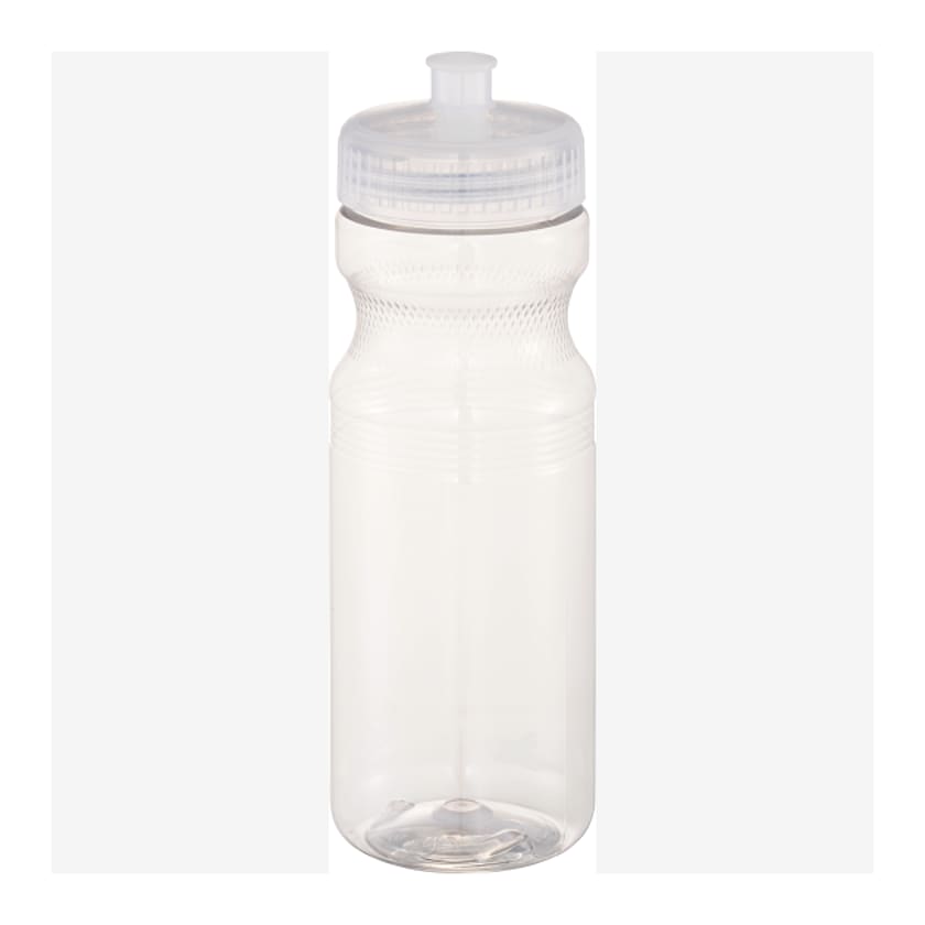 24 Oz. Easy Squeezy Crystal Sports Bottle