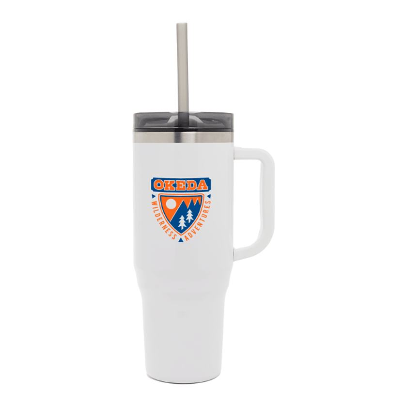 Thor 40 oz Eco-Friendly Straw Tumbler