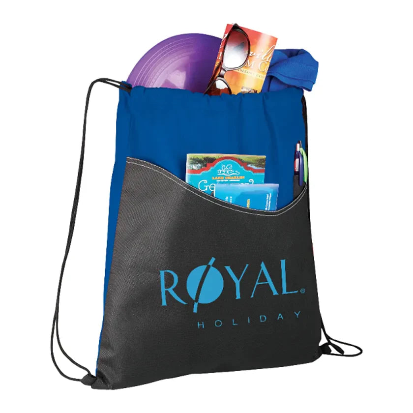 Rivers Non-Woven Drawstring Bag