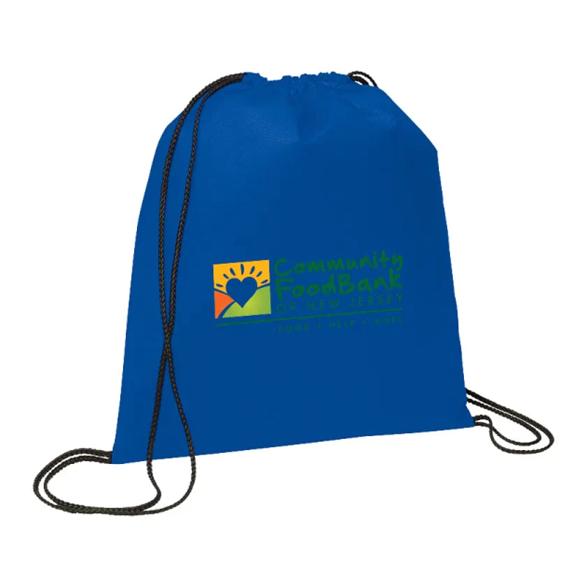 Evergreen Non-Woven Drawstring Bag