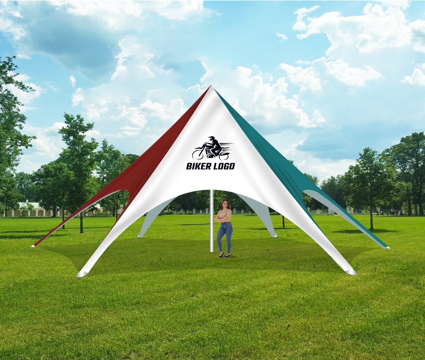 39' Single Pole Star Tent