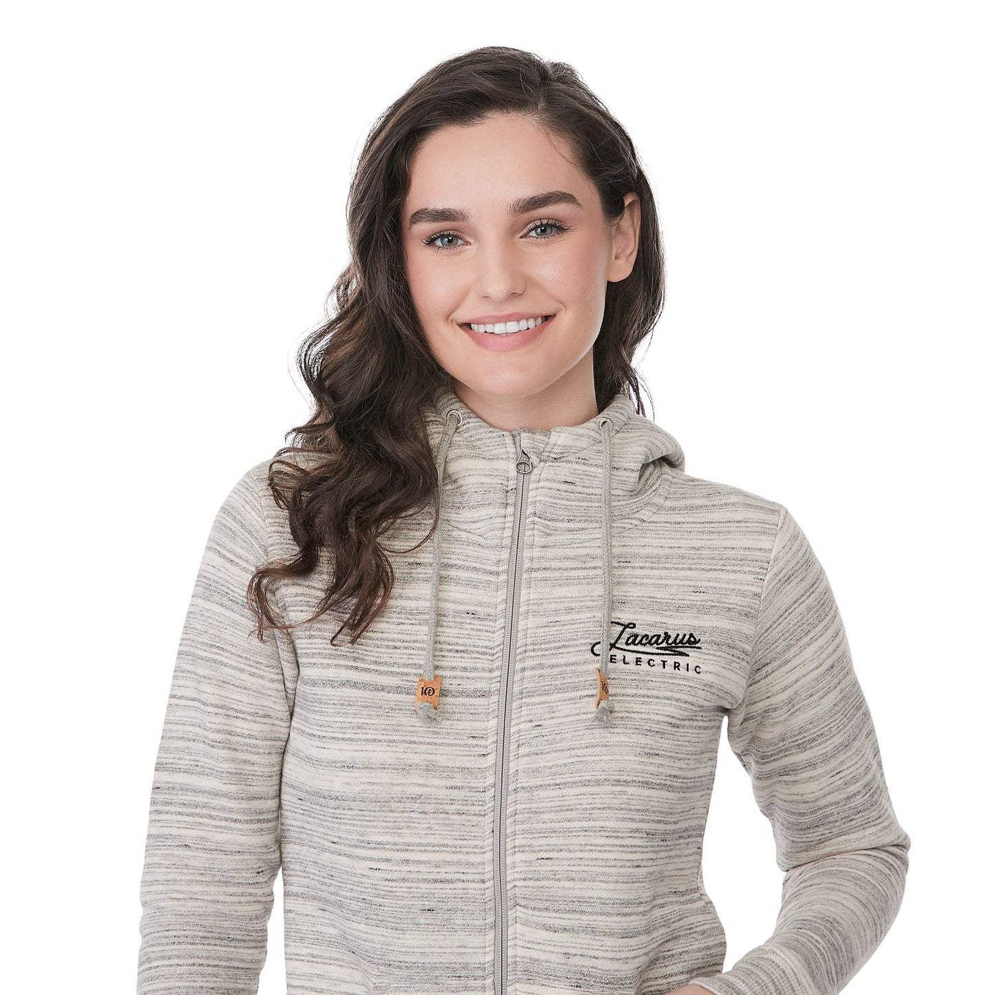 Women's tentree Space Dye Full Zip Fleece Hoodie