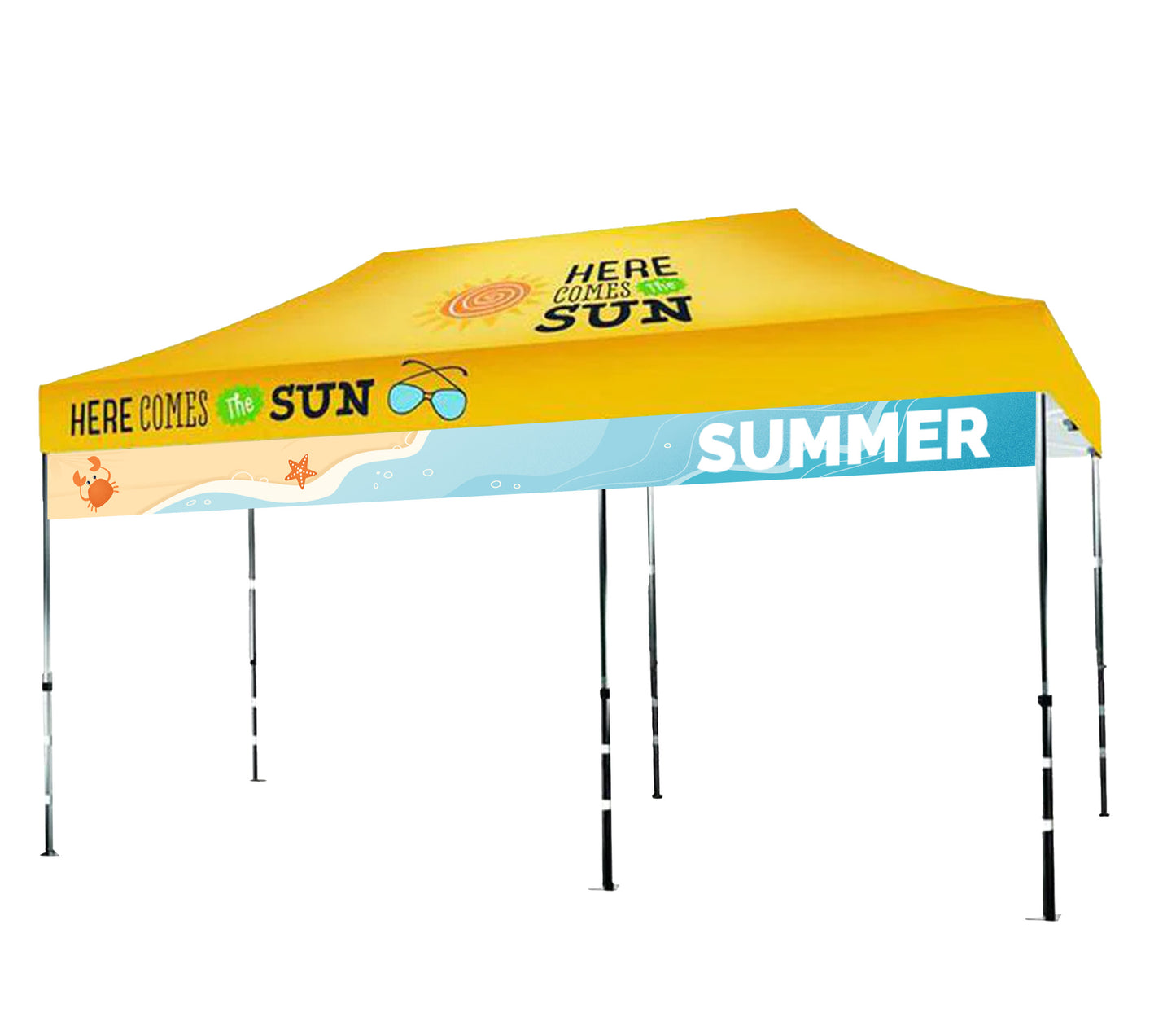 10x20 TENT VALANCE BANNER