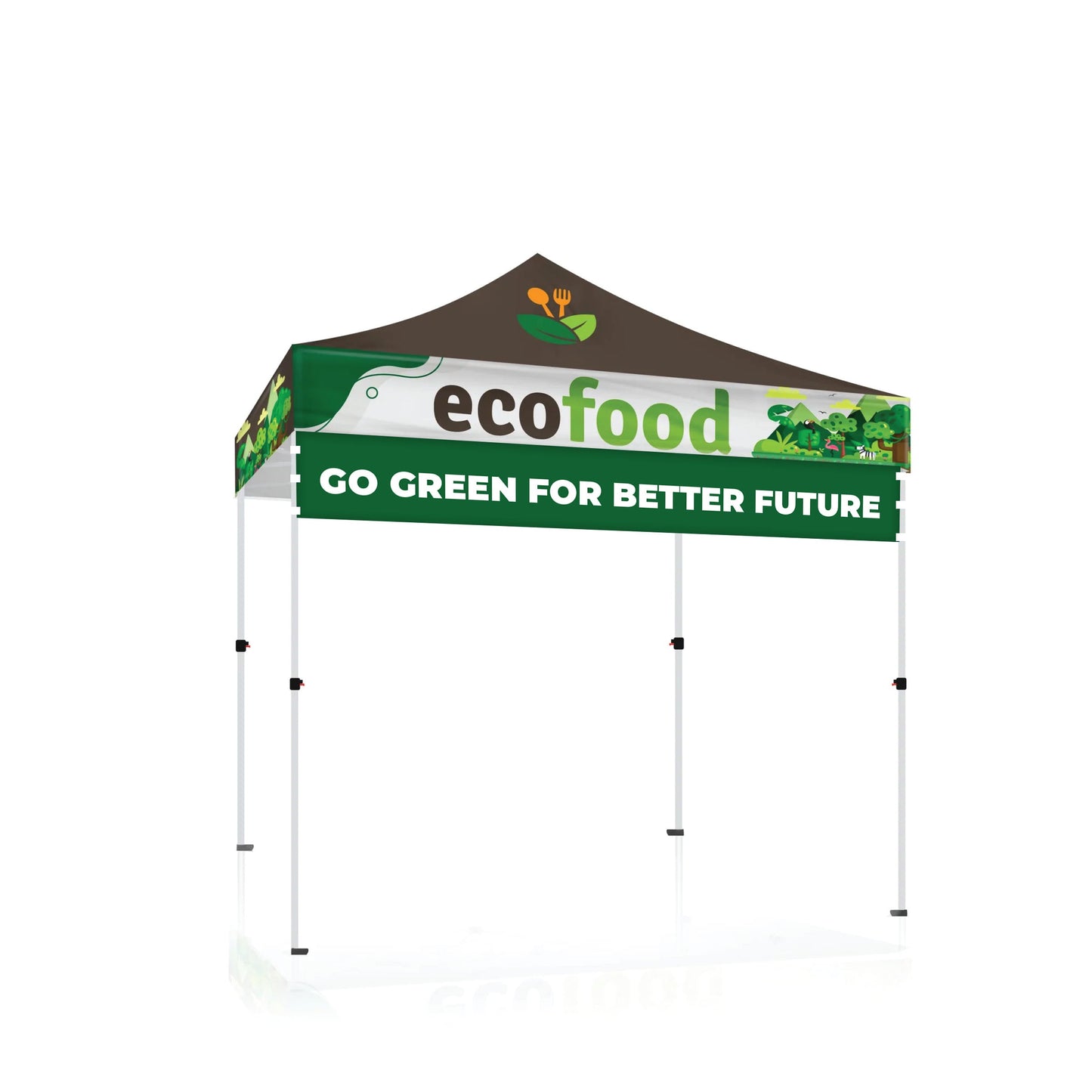 10x10 TENT VALANCE BANNER