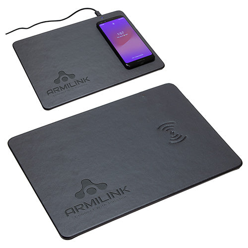 Mouse Pad with Wireless Charger